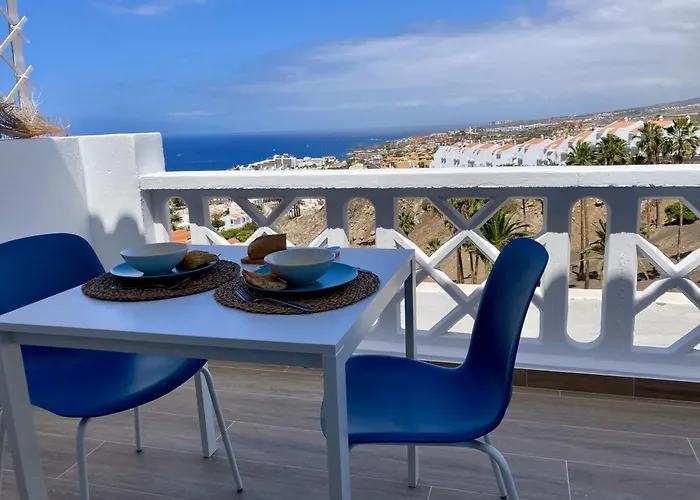 Costa Adeje - Modern Apartment With Terrace Views Of Ocean & Sunset