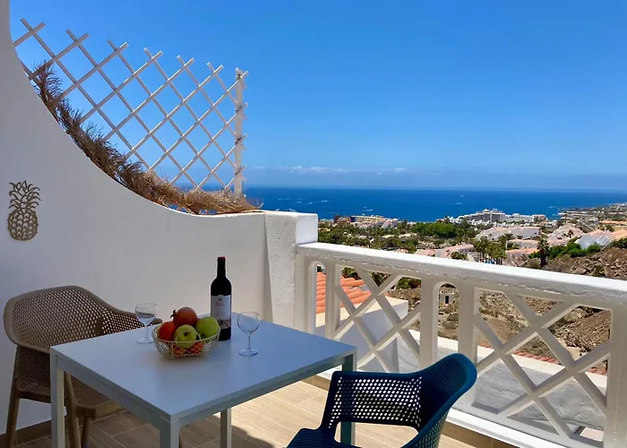 Costa Adeje - Modern Apartment With Terrace Views Of Ocean & Sunset