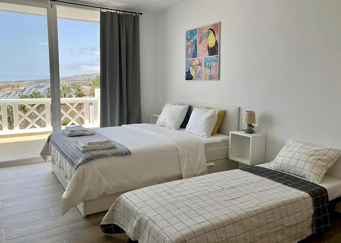 Costa Adeje - Modern Apartment With Terrace Views Of Ocean & Sunset